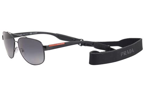 prada 58qs|Prada Linea Rossa SPS58Q SPS/58Q 1AB/5W1 Black Pilot .